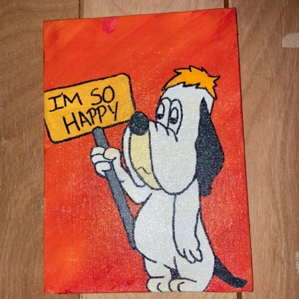 Cartoon painting